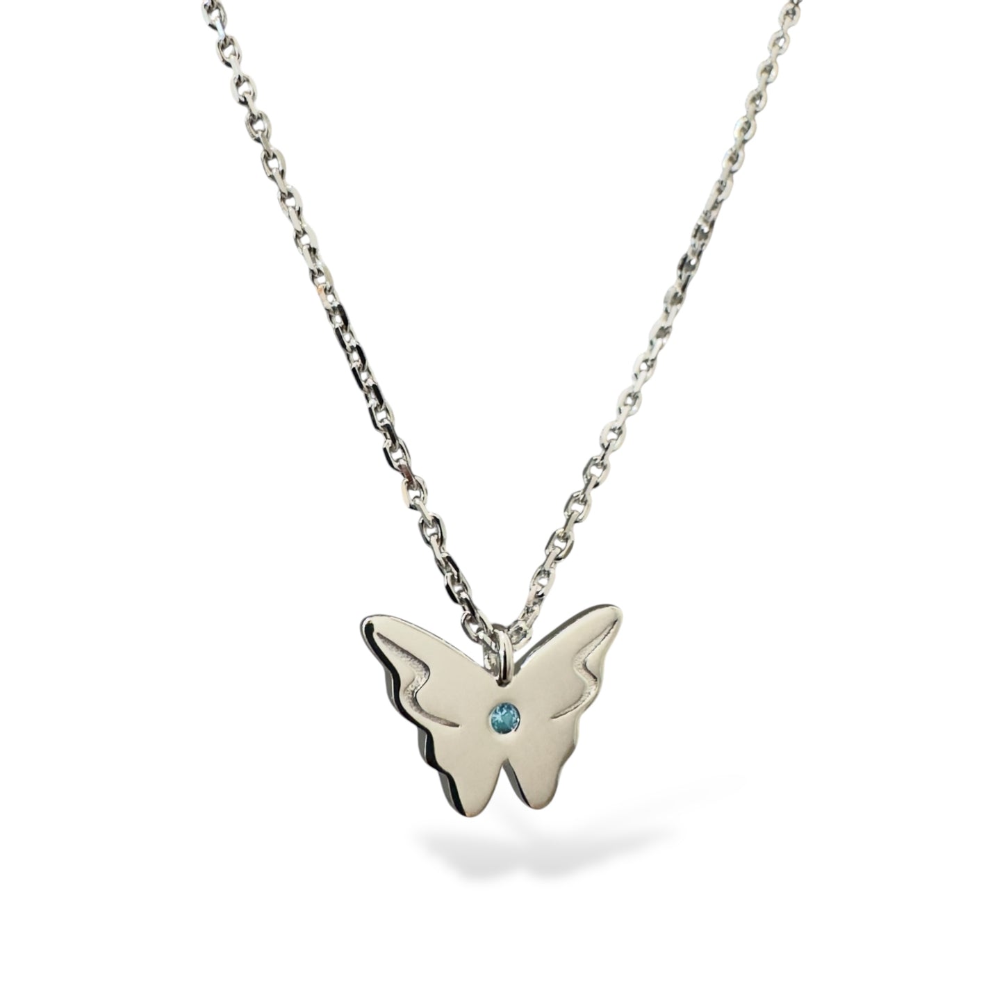 COLLAR ESSENTIAL BLUE SILVER