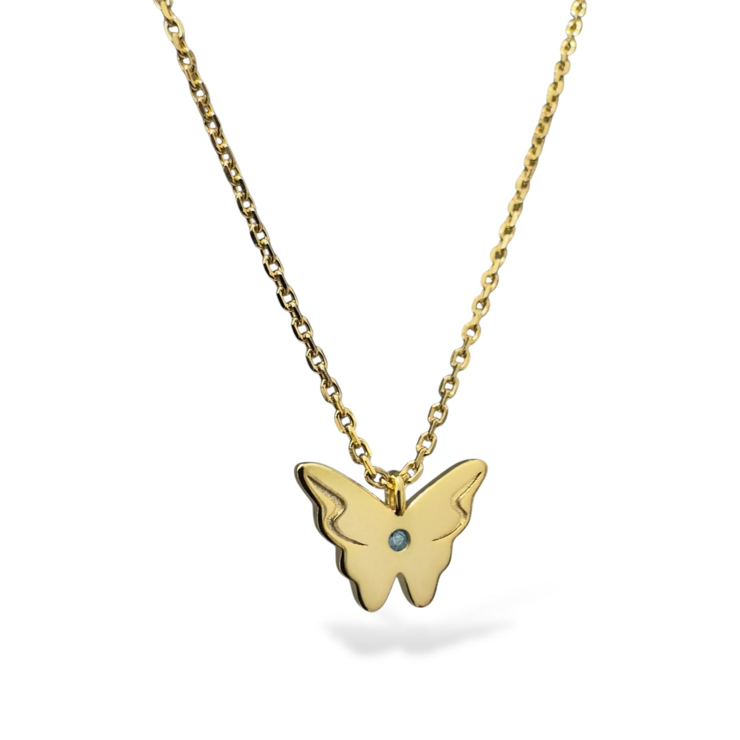 COLLAR ESSENTIAL BLUE GOLD
