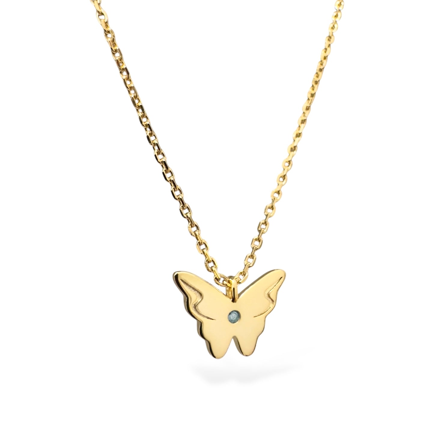 COLLAR ESSENTIAL BLUE GOLD